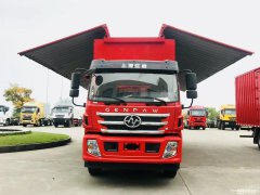 上汽红岩 杰狮重卡 280马力 4X2厢式载货车底盘(CQ1